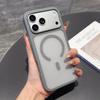   Matte Skin Feel Magnetic Phone Case For iPhone 17 Air 16 15 14 13 12 Pro Max Plus For Magsafe Shockproof Cover