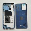 Full Housing For Xiaomi Redmi Note 10S Back Battery Cover Rear Middle Frame + Volume Button + Camera Glass + Sim Tray