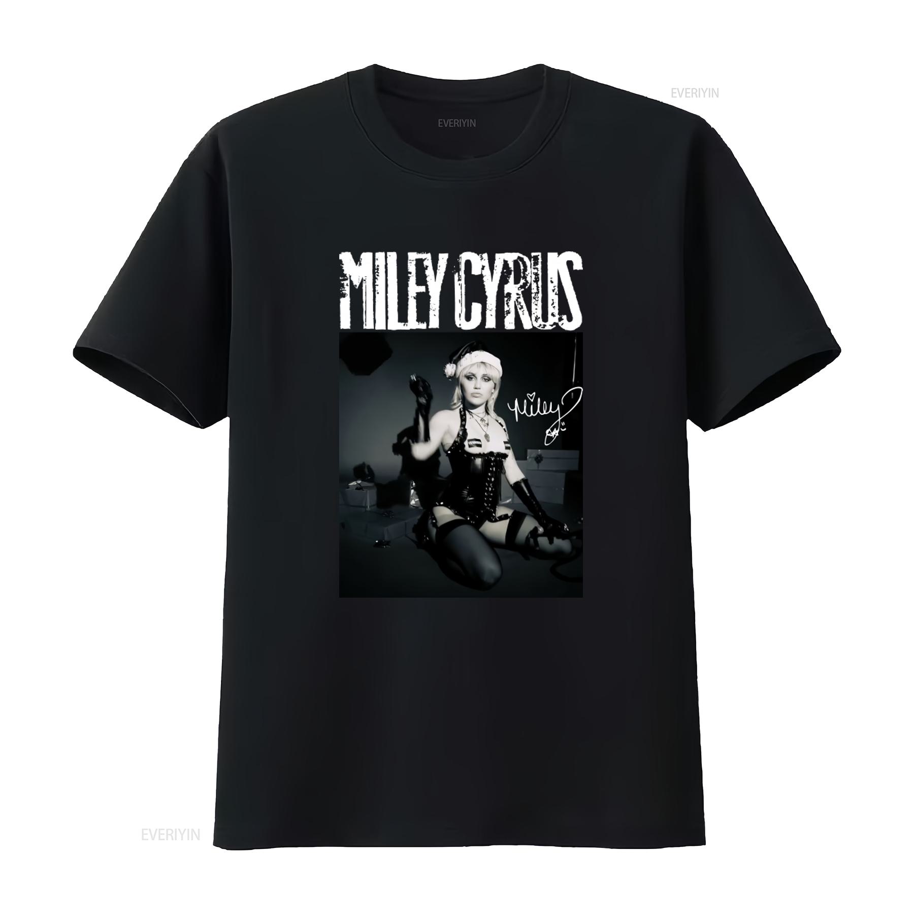 

New Miley Cyrus All Size T Shirt Funny For Fans With Stylish Design WS2332 vintage Washed Versatile streetwear Breathable 4XL