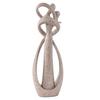 Sandstone Abstract Carving Lover Statue Sculpture Hand Carved Figurine Decor
