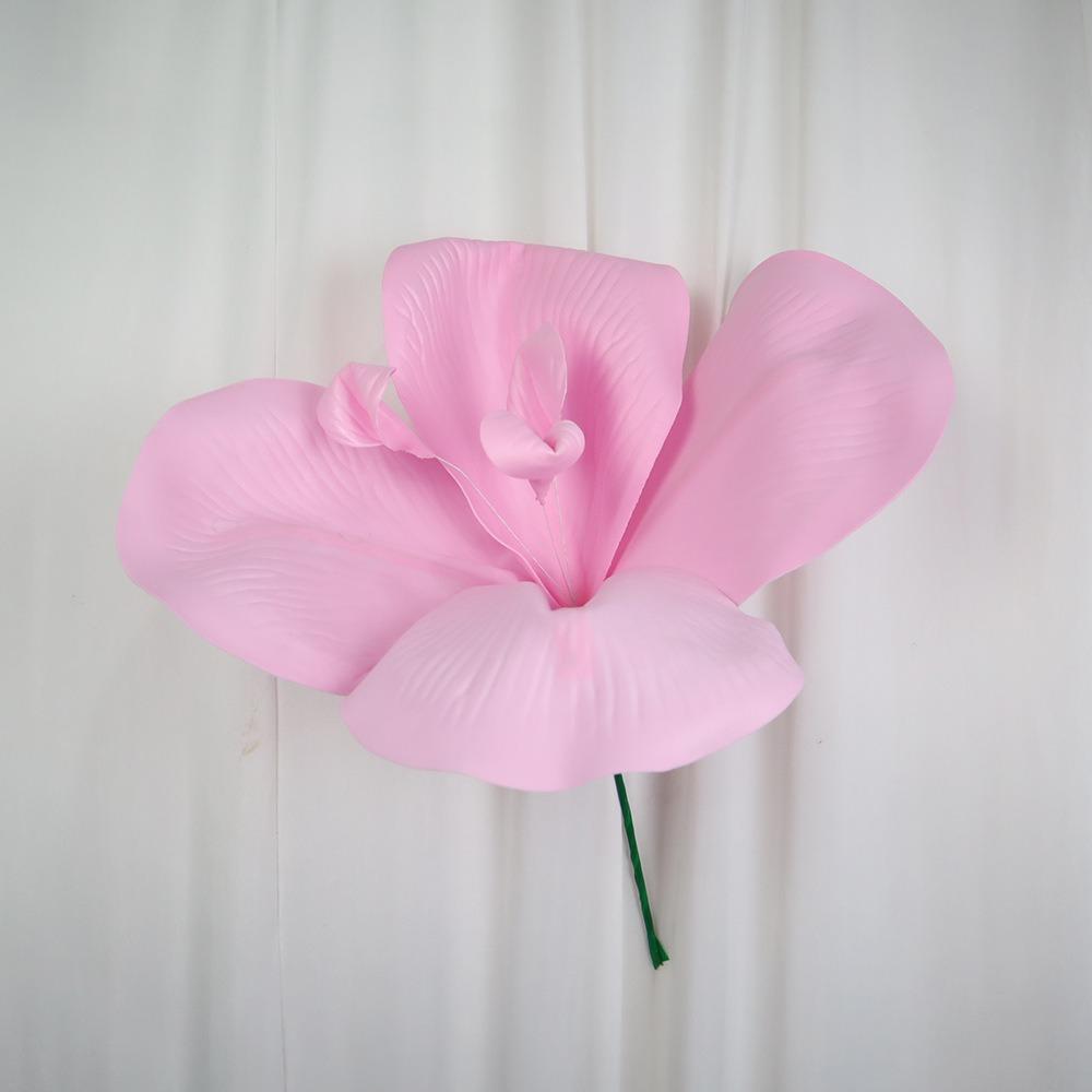 

New 50cm Artificial Osmanthus Large PE Foam Simulated Flower Multicolor Waterproof Fake Flowers Wedding Decoration рожевий
