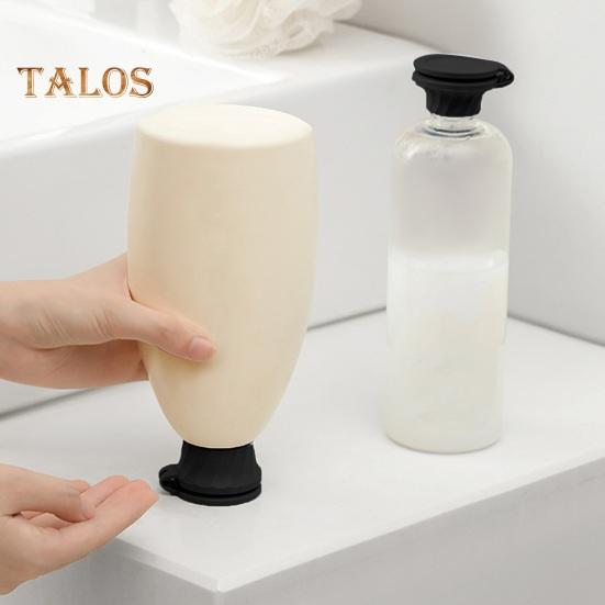 3Pcs Inverted Bottle Lid Leakproof TPE Bathroom Lotion Shampoo Kitchen Seasoning Bottle Flipping Bottle Connector Cover Replacement