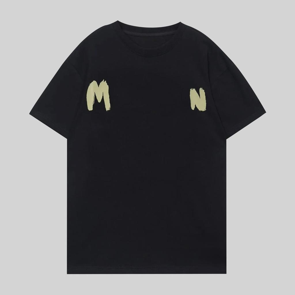 2025 New Luxur Tshirt Fashion Personalized Men and Women Design T-shirts Female Tshirts High Quality Black and White