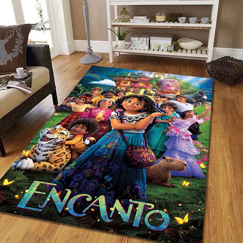 1pc Encanto Carpet Area Rug, Bedroom, and Playroom Durable, Stain-Resistant, and Easy To Clean, Living Room