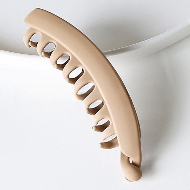 Neue Farbe Pan Haar Banane Clip Licht Luxus Stein High-End-Mode Pferdeschwanz Clip Haarschmuck Haarnadel