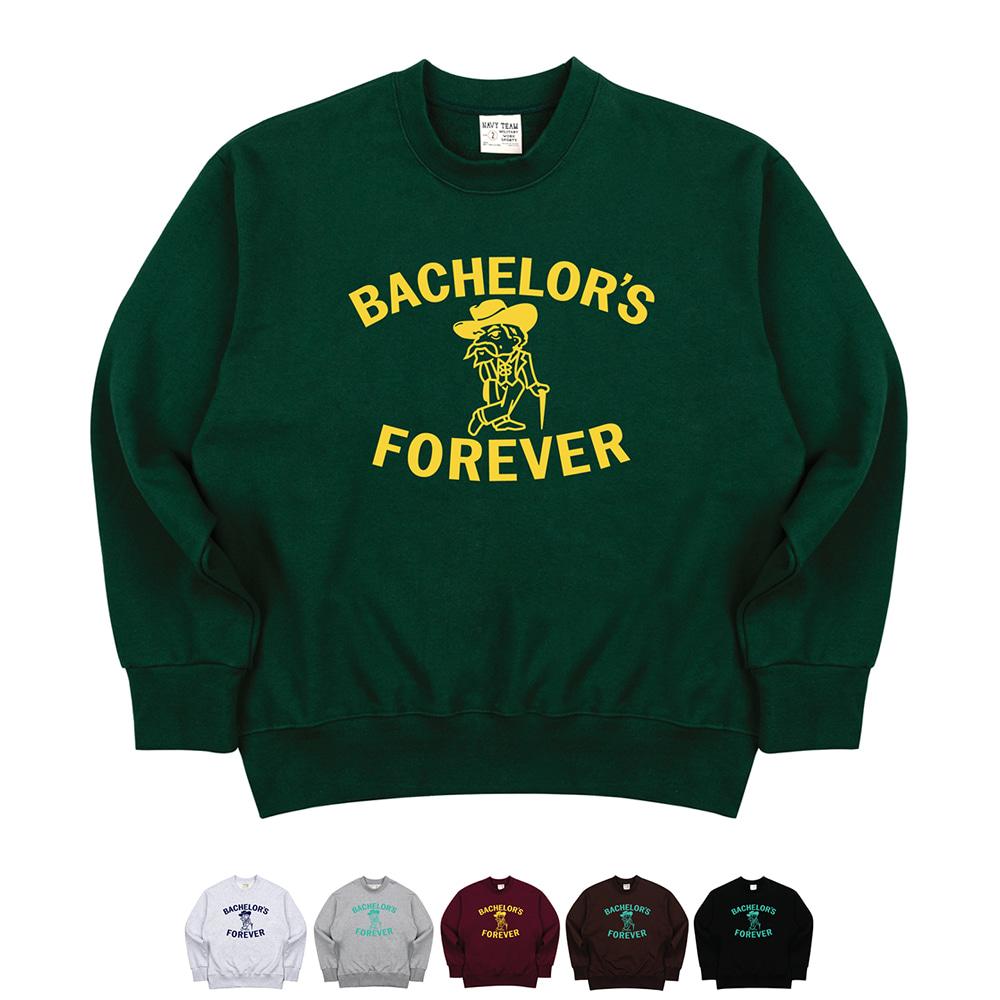 Свитшот Navy Team V2.Ntv-Bachelors Forever (Тип B) Black/6