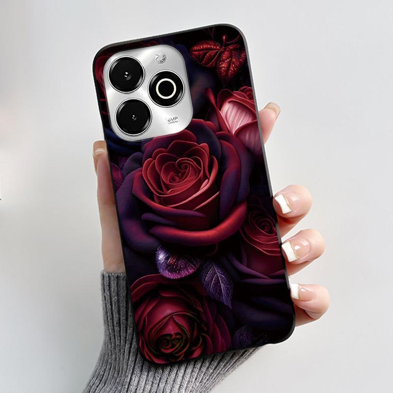 Anti-scratch Phone Case For Umidigi G100X/G9X Soft Silicone Black Casing Aesthetic Beautiful Blue Sky Sunlight Pattern Shell