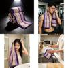 Cotton Striped Face Towel With Absorbent Thickened Fabric For Home Use Adults