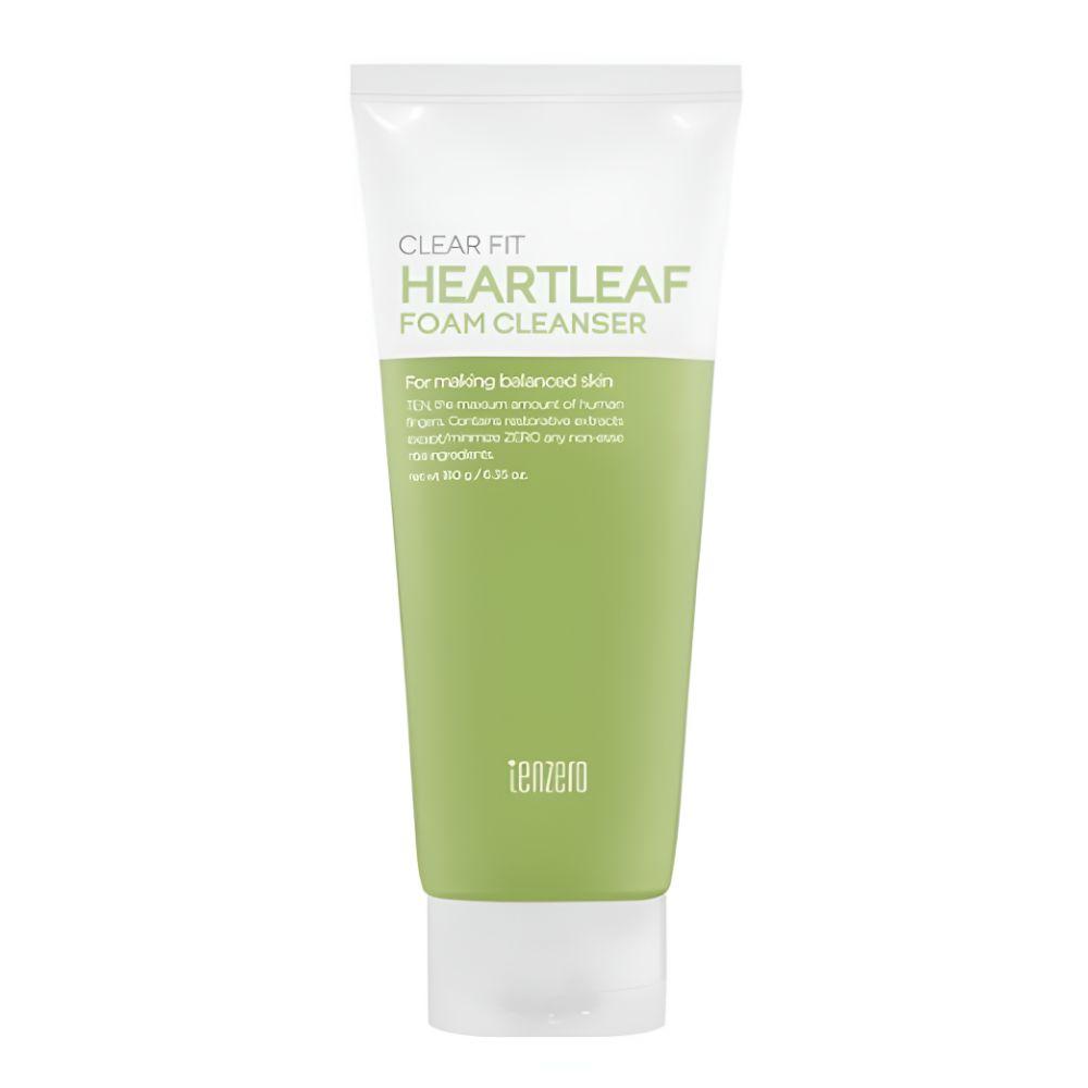TENZERO Clear Fit Houttuynia Cordata Foam Cleanser Soothing Pore Care Facial Cleanser 180g
