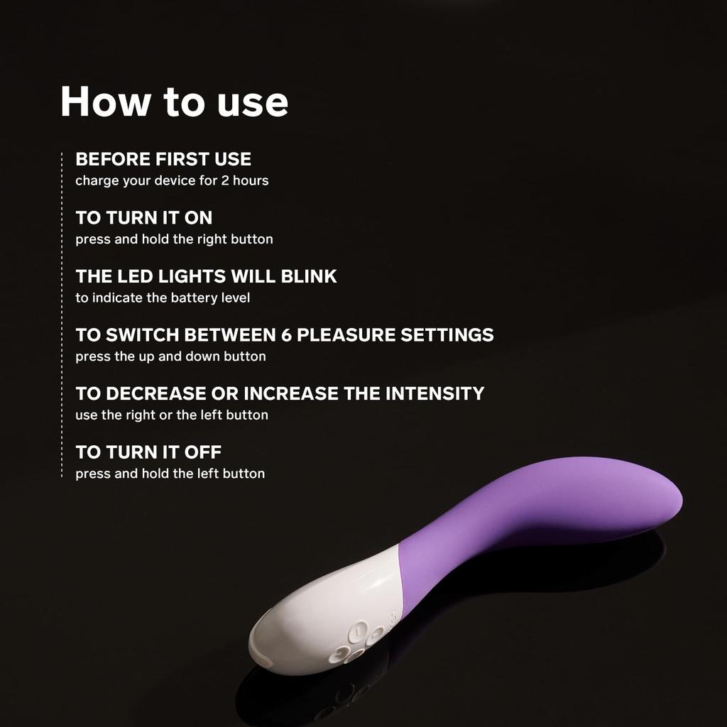LELO MONA2 Vibrator for Women Adult Products for Adult Dildo - Women, G-Spot Vibrators, Toys, (Cerise)