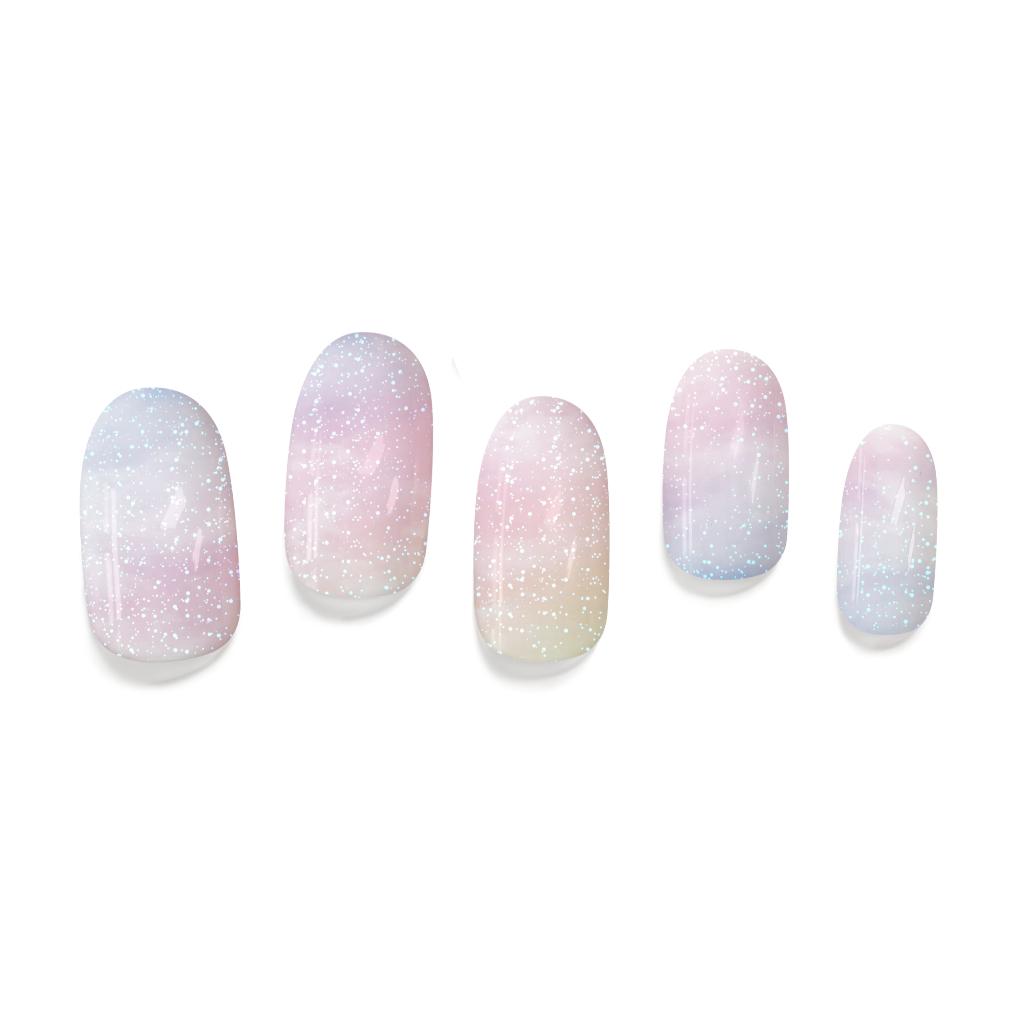 Korean Gel Nail Stickers UV Lamp | Salon Look At Home | No Glue Needed POINT VER.