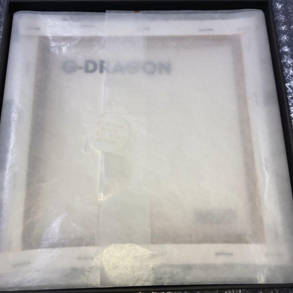 [USED] BIGBANG MADE Korean Edition First Press Limited Edition G-DRAGON Trading Card
