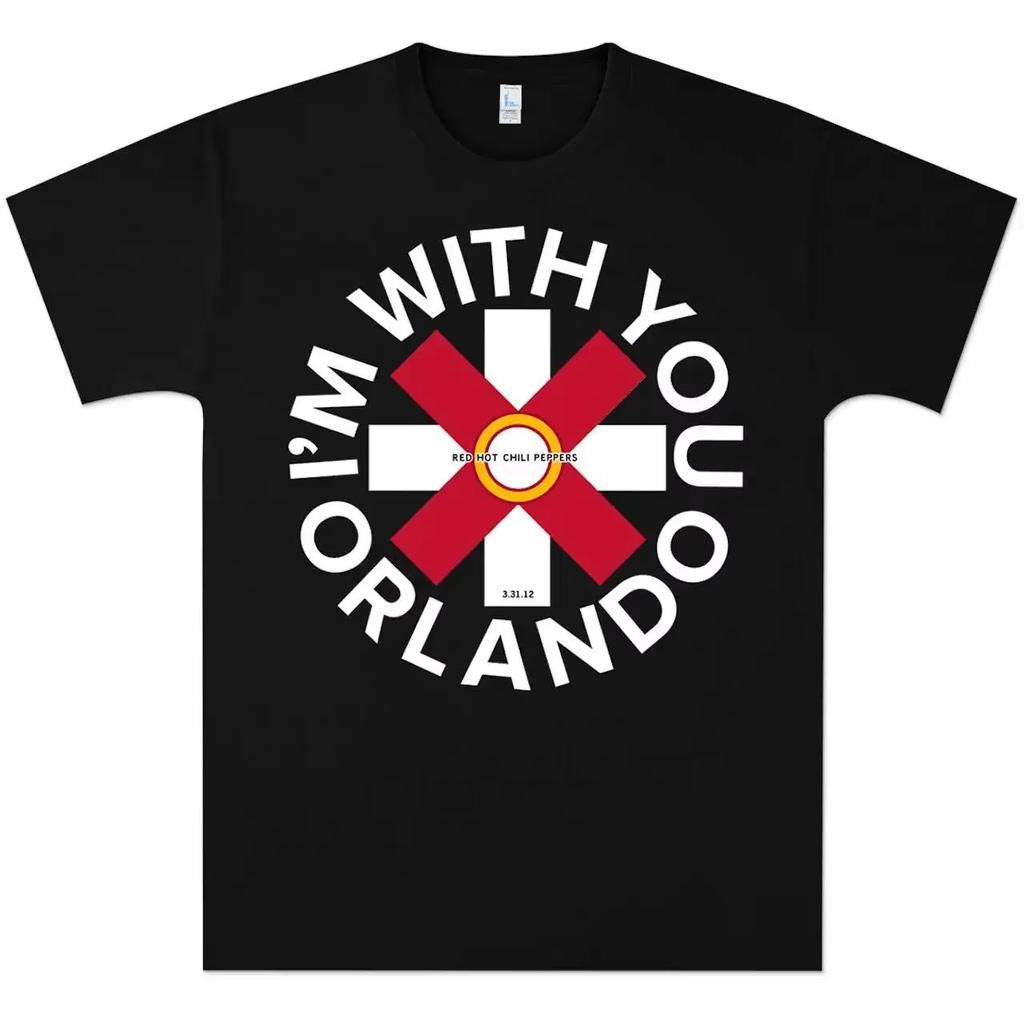 Red Hot Chili Peppers Černobílý Kreslený Potisk Cool & Vtipný Design Unisex Volný Prodyšný Krátký Rukáv Horní Díl Harajuku & Y2K Styl Tričko