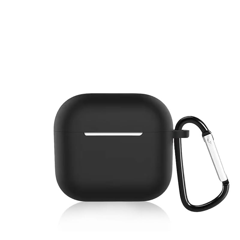 

AirPods 4 case [Released in 2024] AirPods 4th generation silicon soft Full protection Shockproof dustproof cute TPU With carabiner Loss prevention
