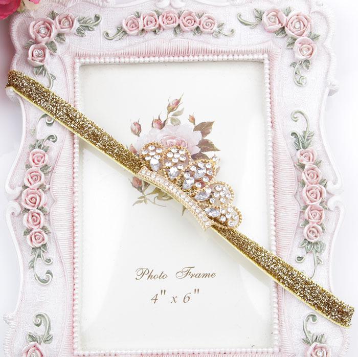 Girl Toddler Headband Crown Design Little Girls Party Hair Delicate Band