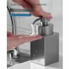 Square Foaming Soap Dispenser Refillable Foam Making Container Hand Sanitizer Jar  Kitchen Sink