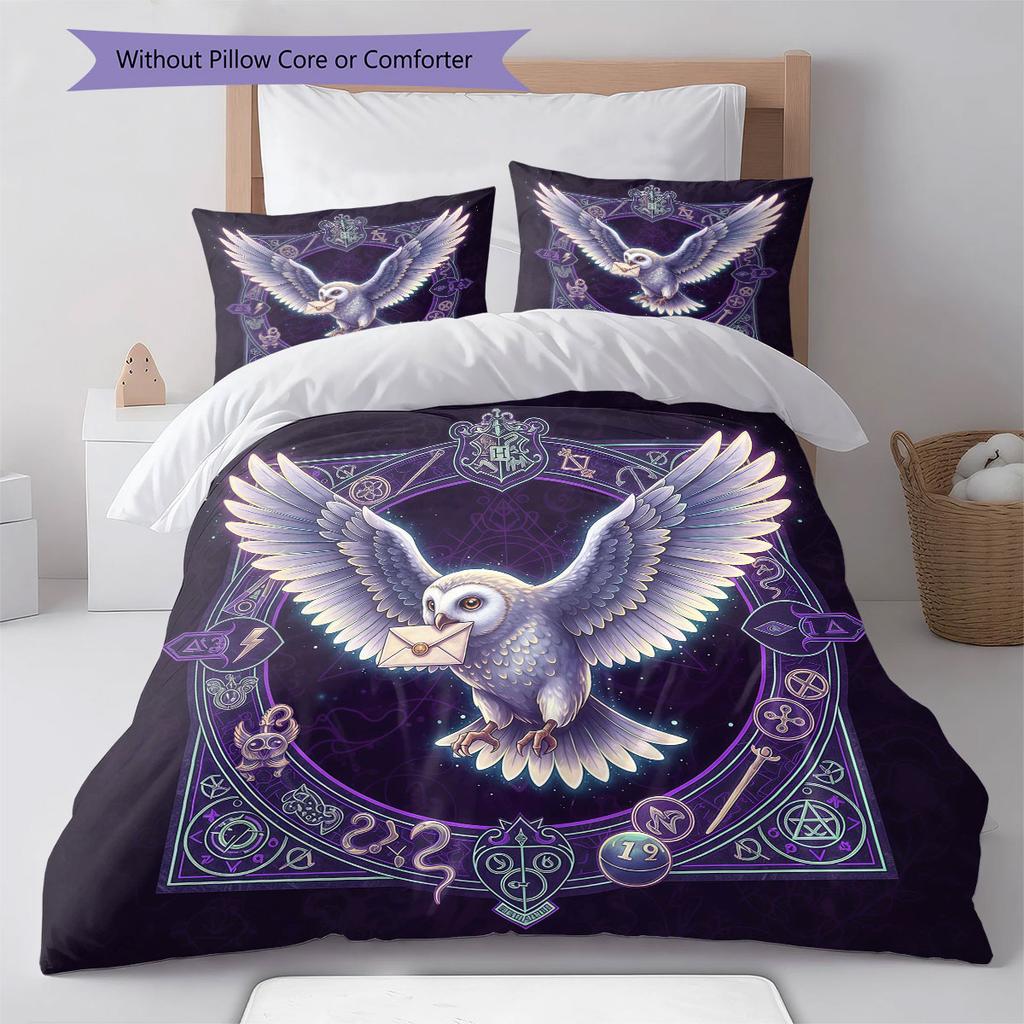 Hathaway Pattern Bedding Quilt Set Quilt Cover Pillowcase Home Decoration Birthday Gift (1 * duvet cover + 2 * pillowcase, without core)