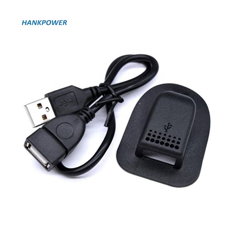 Backpack External USB Charging Interface Data Cable USB Adapter Full Copper 4 Cores Data Cable USB Shell Charging Socket 0.7m чёрный