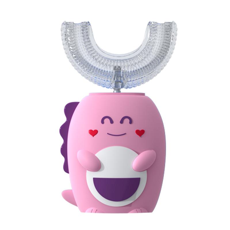 U-shaped Ultrasonic Children's Baby Electric Toothbrush Rechargeable Automatic Intelligent Soft-bristled Dental Cleaning