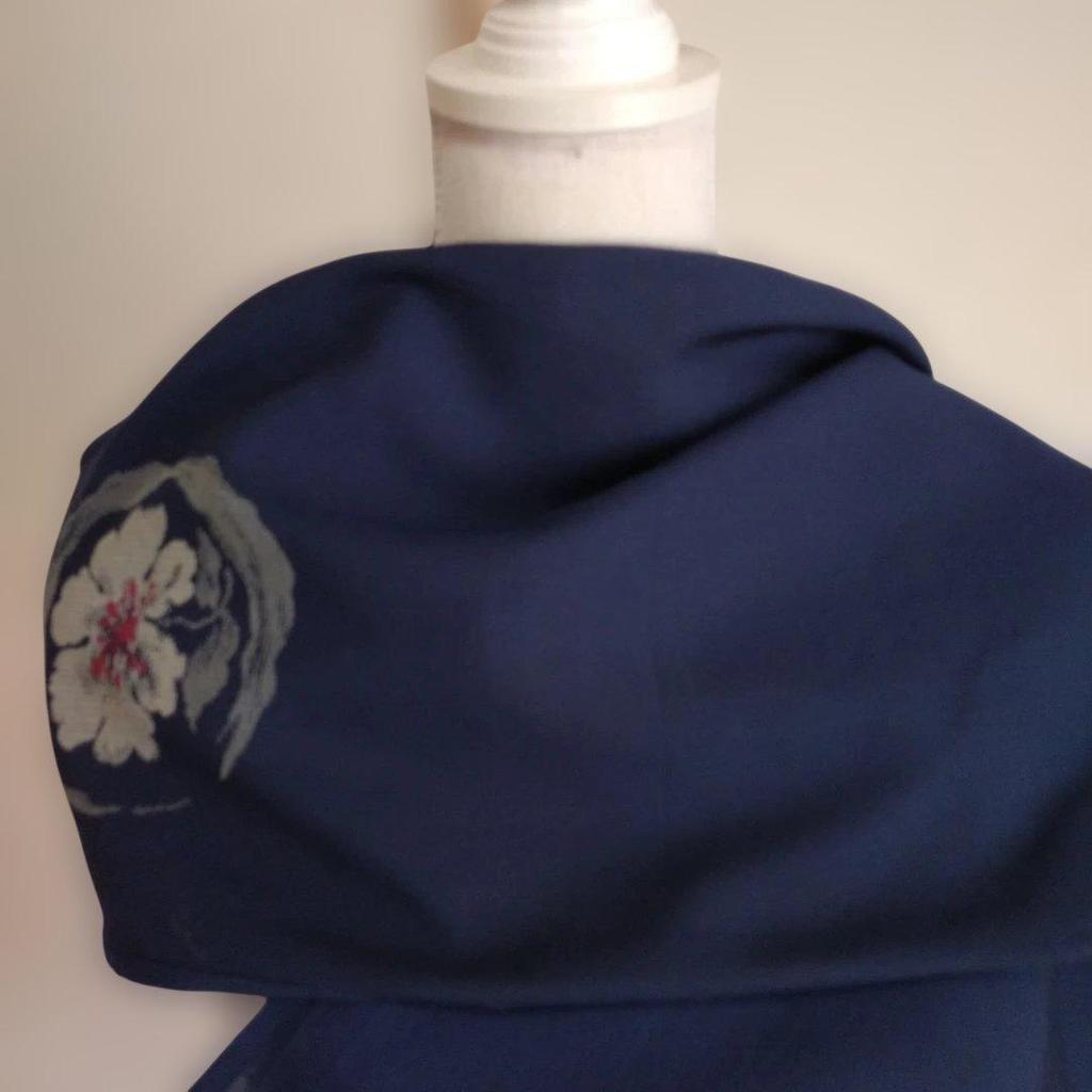 Used Summer Kimono Sha Remake Bolero Sheer feel, air conditioning countermeasure Handmade