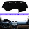 Car Inner Dashboard Cover For Honda Accord 7th Gen 2003 - 2007 Auto Dash Mat Carpet Sun Shade Dashmat Rug Cushion 2006 2005 2004