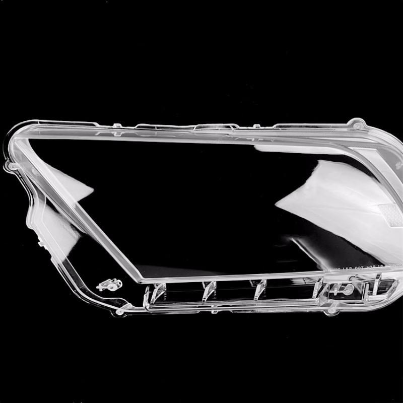 For Ford Mustang 2010 2011 2012 2013 2014 Headlight LampshadeTransparent Headlamp Cover Lens Replace Original Plexiglass Shell