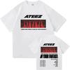 Ateez 2026 World Tour in Your Fantasy 90s Tshrits Mens Women Y2K Oversized High Quality Casual Short Sleeve Tshrit Loose Clothes