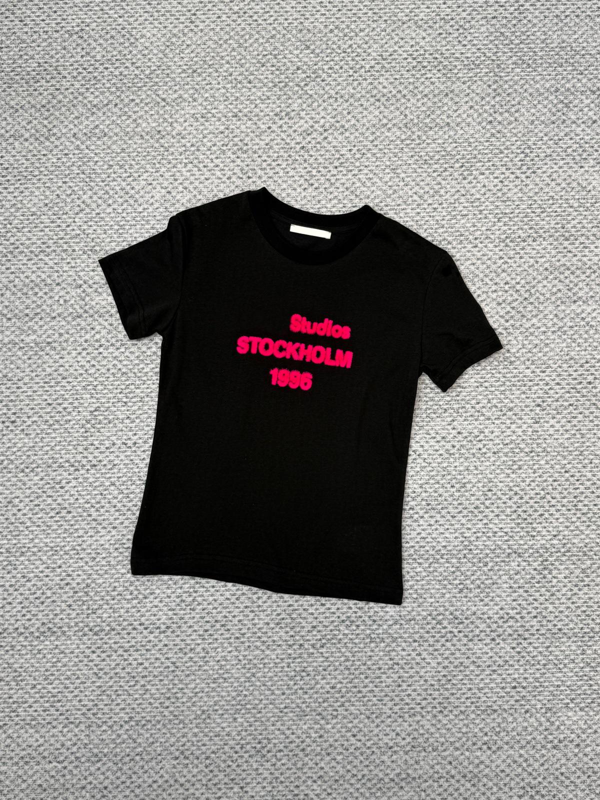 

Unisex Correct Fit Flocking Letter Print Pullover T-Shirt - Spring/Summer 2026 Collection S