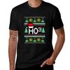 Christmas Ugly Christmas Sweater Chemistry Ho High 3 T-Shirt All Match Print Short Sleeve Top