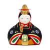 Osaka Choseido Compact Mini Hina Dolls Free Name Engraving on Wooden Plaque Ceramic Hina Hana Miyabi Hina - (Shipped Separately) - Dolls,