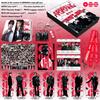 Deluxe Kpop BTS Arirang Support Geschenkbox | 7 Stück Acryl-Ständer, Lomo-Karten, Schlüsselanhänger, Lanyard, Abzeichen-Foto-Set | BTS Album Merchandising für Fans