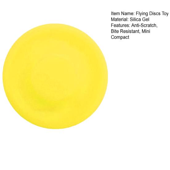 Frisbee-Spielzeug, langlebiges, kompaktes, kratzfestes und bissfestes Mini-Spielzeug für Kinder und Hunde, Outdoor-Sport-Trainingsspielzeug