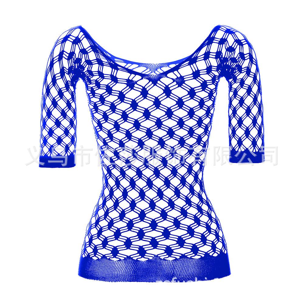 Sexy Lingerie Women's Transparent Hollow Stockings Tights Mesh Clothes One-piece Suspenders Uniform