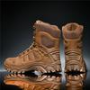 Men's field combat training boots four seasons non-slip comfort jungle combat boots high-top outdoor multi-terrain hiking boots