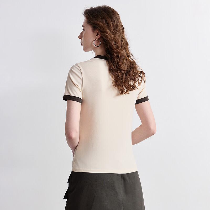 Chuyu Women's Cooling Lyocell Cotton Slim-fit T-Shirt