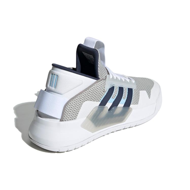 Adidas Neo Bball 90s Grey/White/Blue Women's EF0636