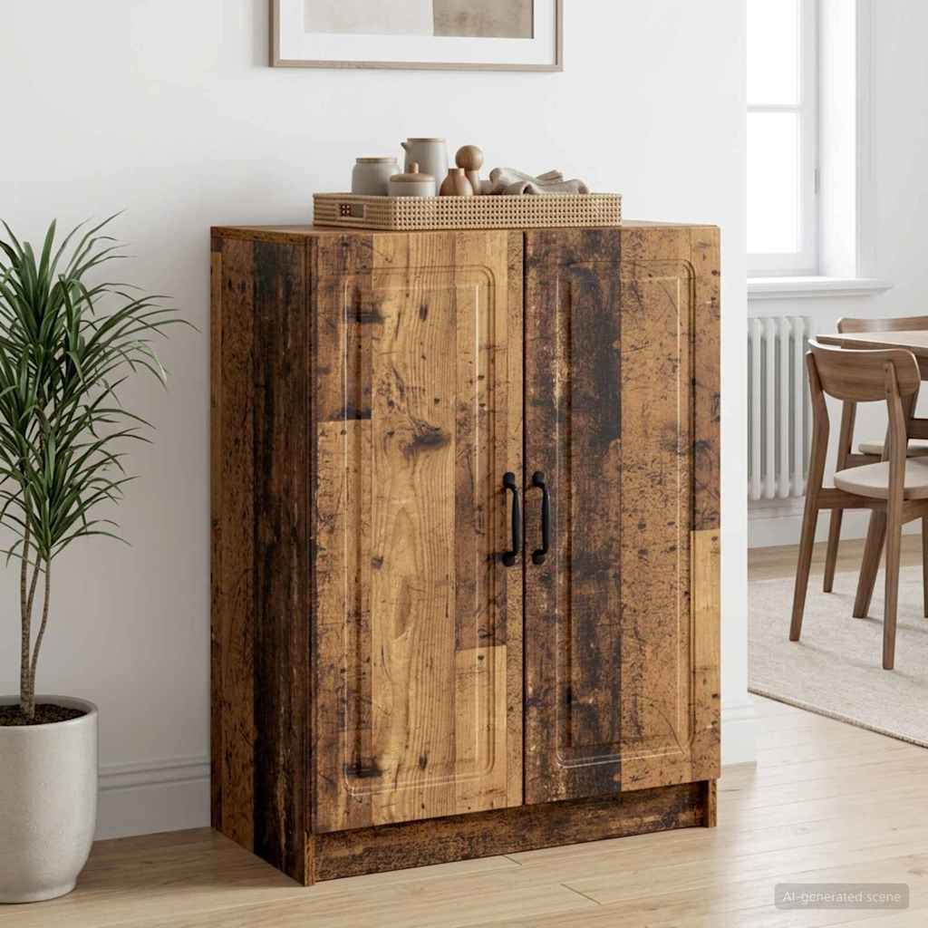Sideboard made of reclaimed wood 66 x 34.5 x 87 cm engineered wood