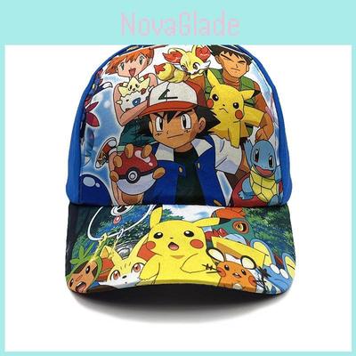 Pokemon Kids Baseball Cap With Sun Protection And Breathable Cotton For Summer Outdoor Play