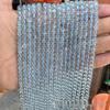 Natural Ice Blue Topaz Round Beads – Transparent DIY Jewelry Accessories
