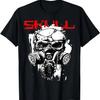 Máscara de Caveira Esqueleto Ossos Morte Camiseta