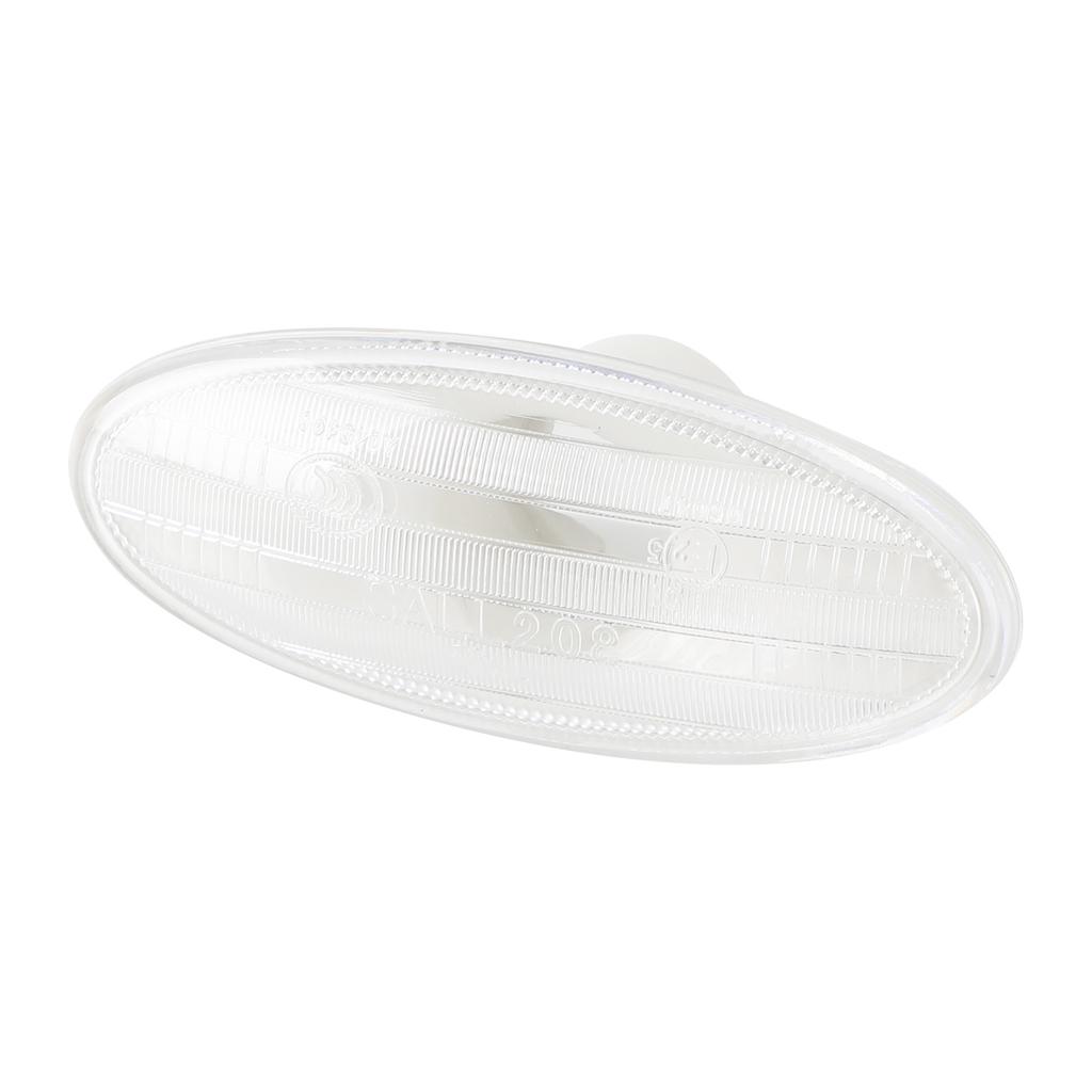 2X Klar Seite Marker Lampe Blinker Licht Gehäuse für Nissan 26160-89900