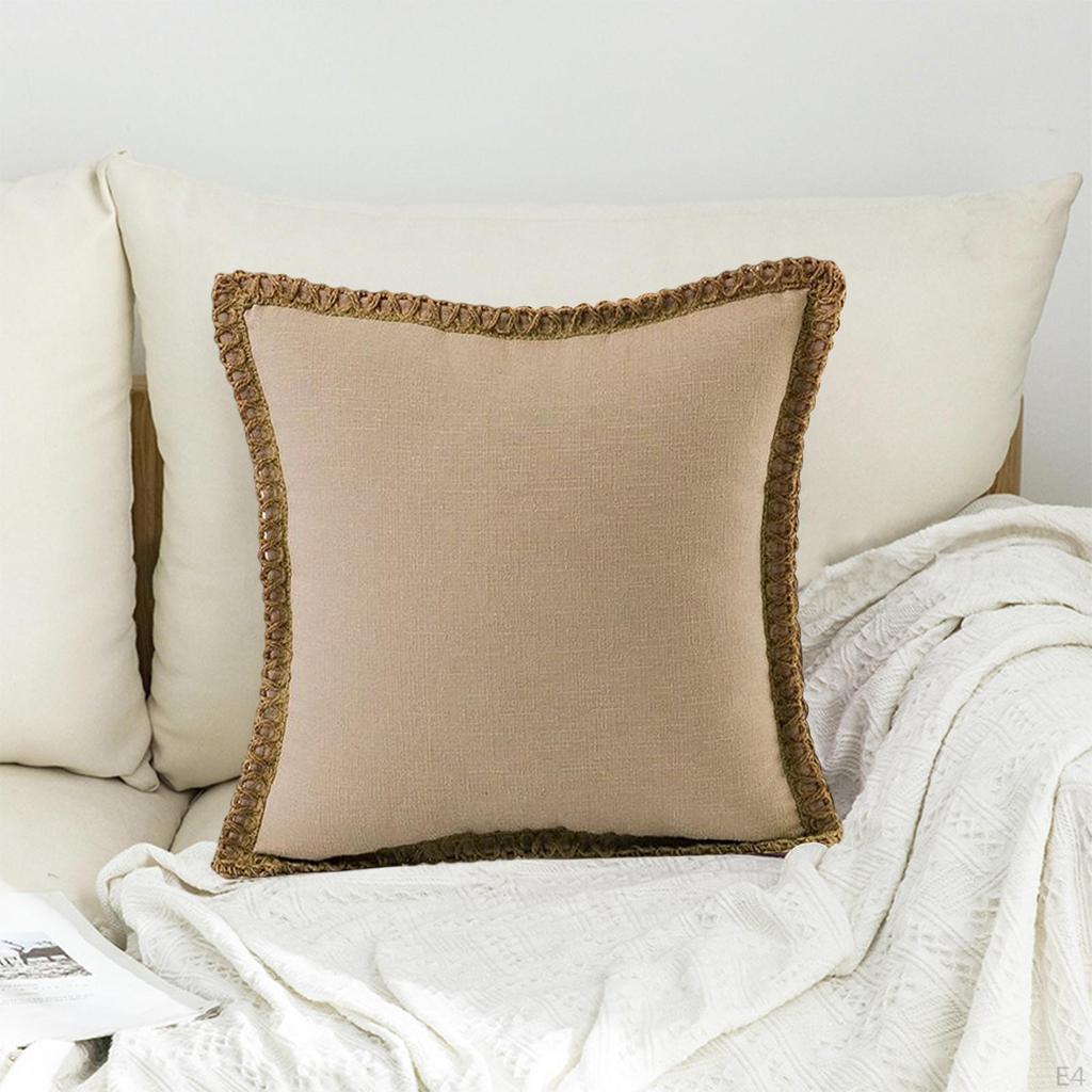 18x18in Throw Cover / Hidden Zipper Case, Cushion , for Sofa Bed Couch Decoration Gifts