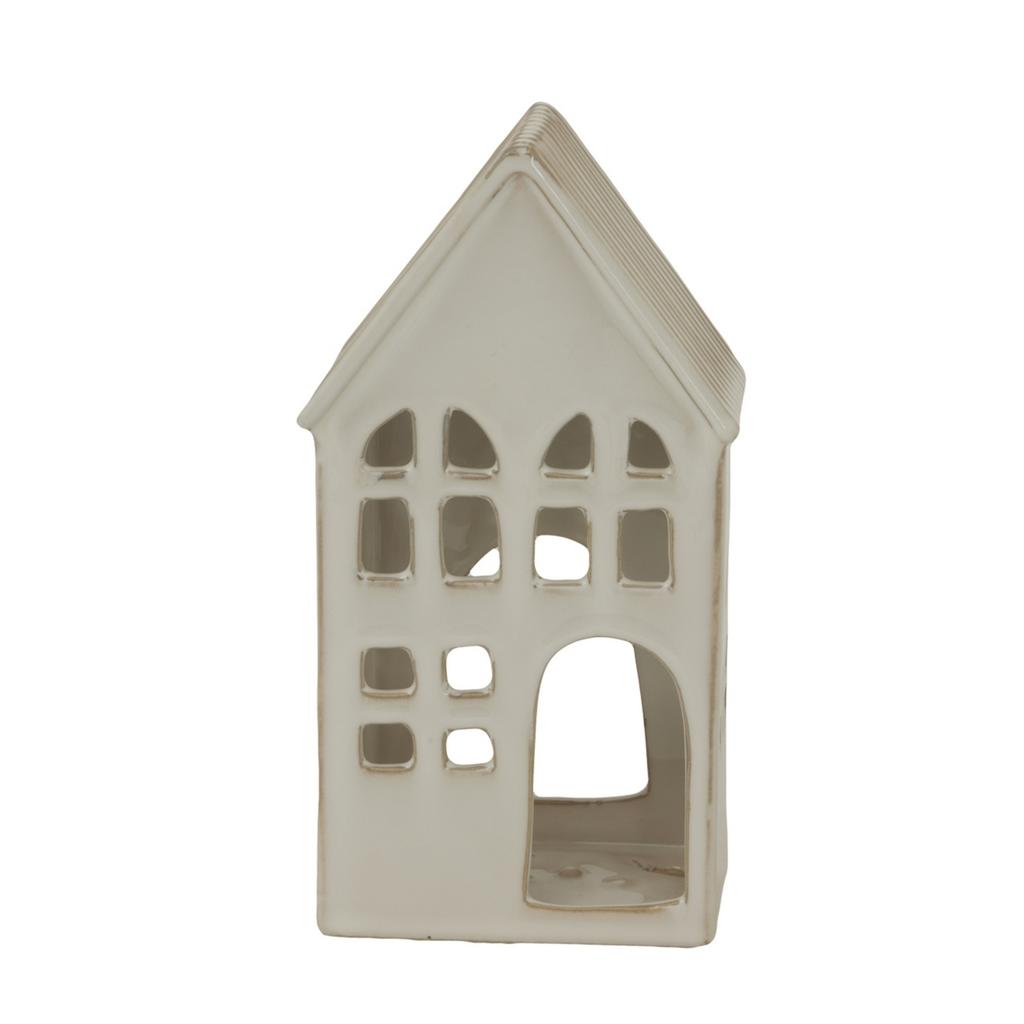 Hill Interiors Ceramic House Tea Light Holder