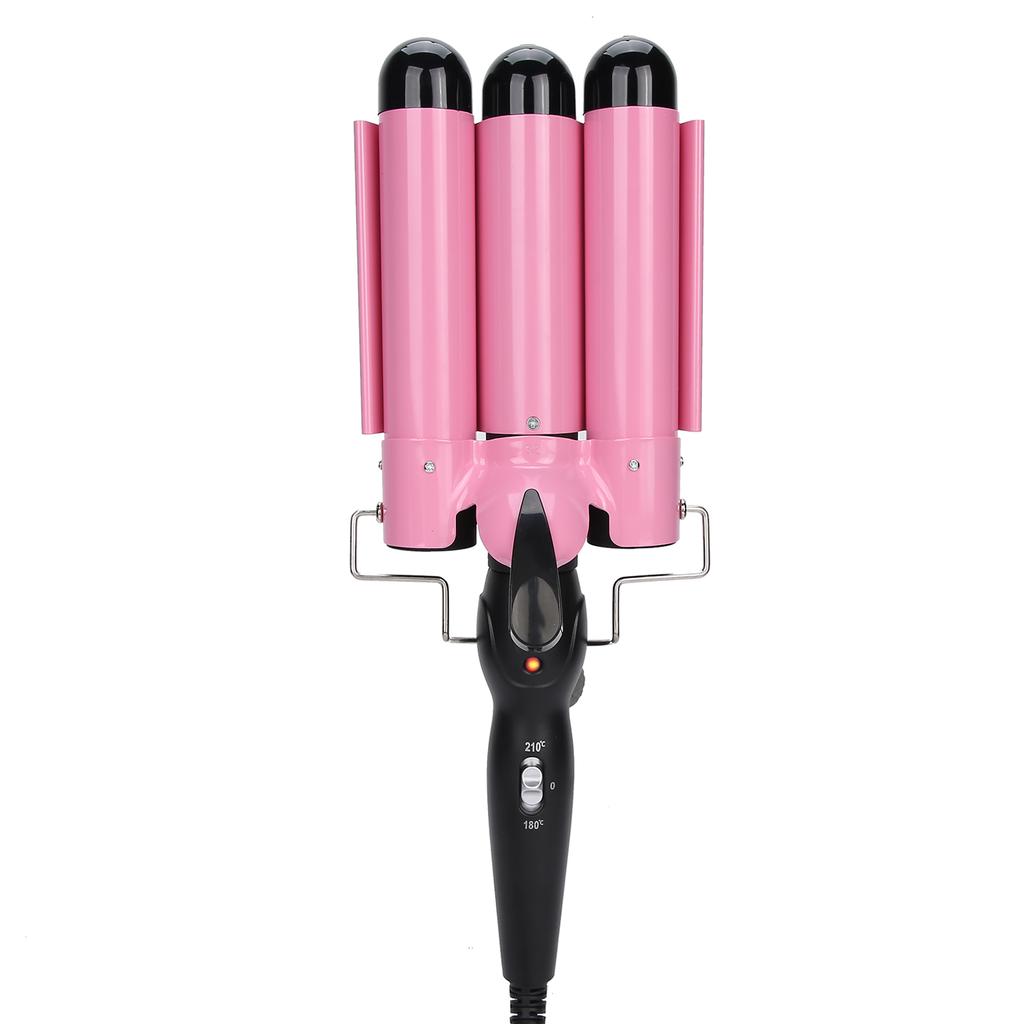 Hair Curling Iron 3 Barrel 32mm Electric Hair Waver Curling Iron Hair Styling Tool 110‑240VUS Plug