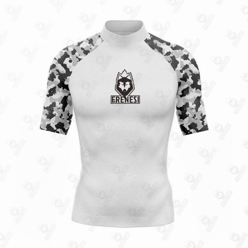 Rash Guard a Maniche Corte da Uomo con Protezione UV Costumi da Bagno Sport Acquatici Surf Subacquea Asciugatura Rapida Vestibilità a Compressione