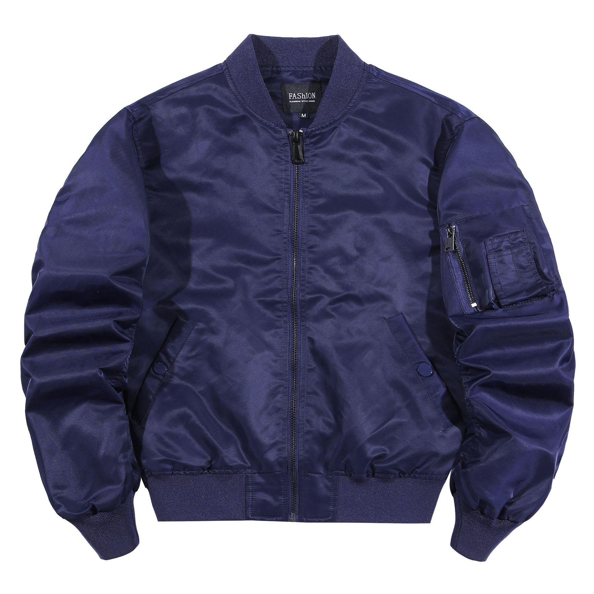 

Осінньо-зимова куртка Tough Guy Куртка бомбер Чоловіча льотна куртка 5XL