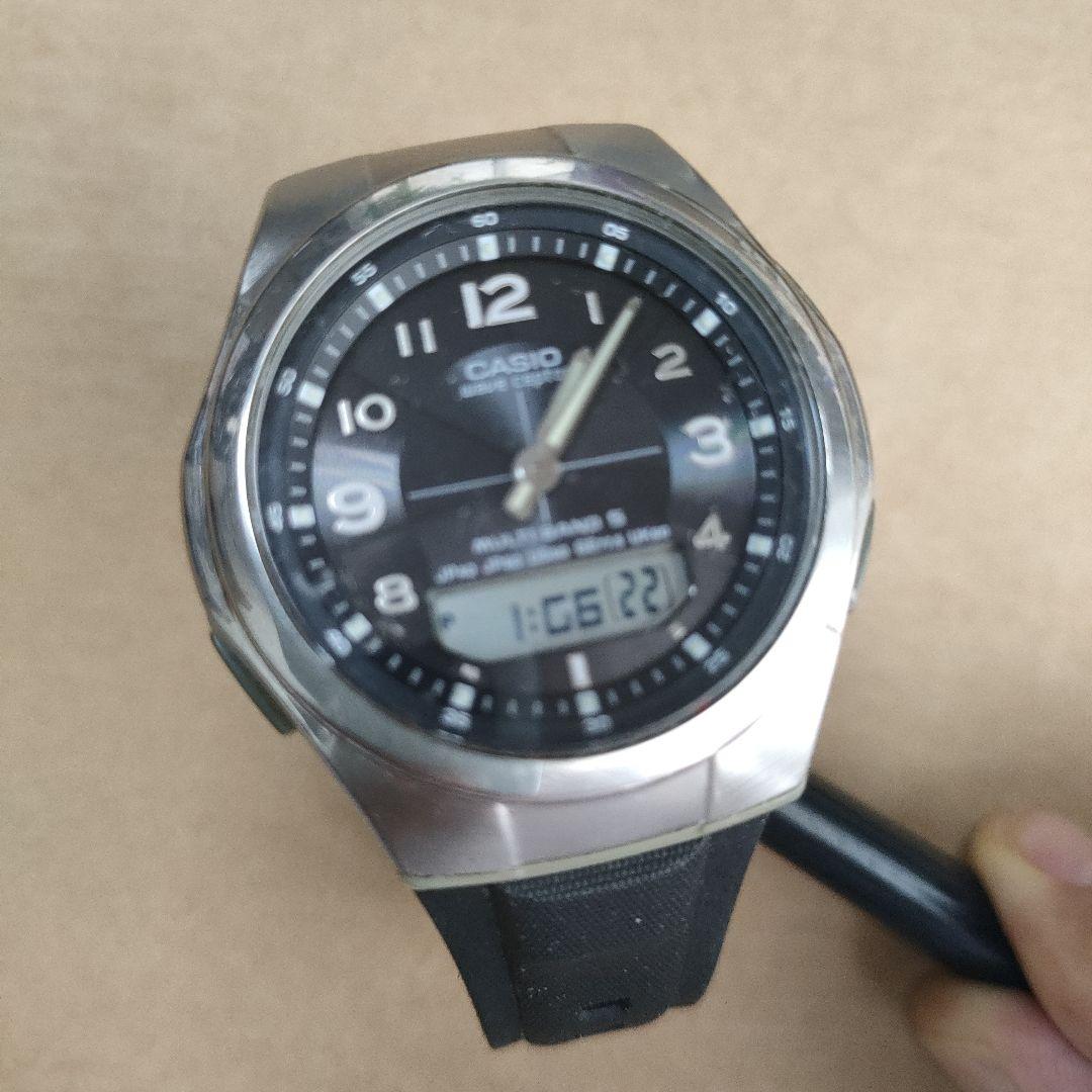 

[USED] CASIO radio-controlled solar digital-analog combination watch