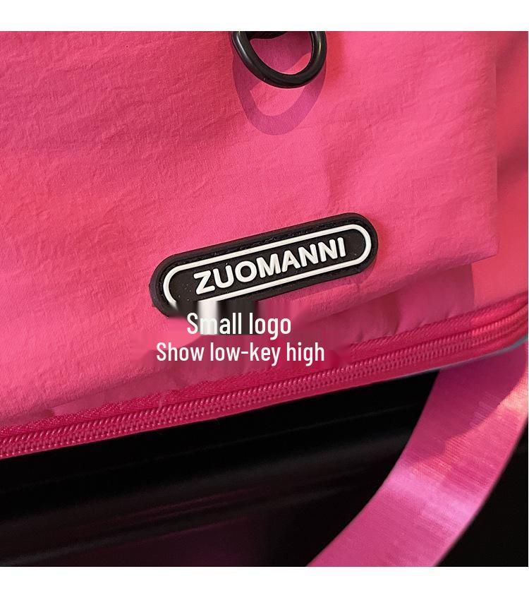 Fashionable Large-Capacity Lightweight Travel Bag for Women and Men - Handheld, Shoulder, Crossbody, Sports, Fitness, Patchwork Storage Luggage Bag