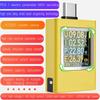 USB C Power Meter Tester Voltage Current Digital Multimeter Color LED Display Two-Way Measurement for Chargers Power Bank Cable