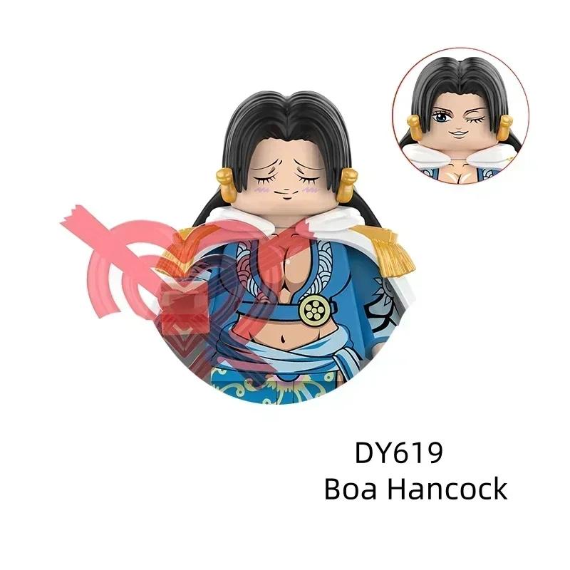 Siste versjon Byggeklosser Japan Anime Klosser Dukker Mini Action Leketøysfigurer Monteringsklosser Barnegaver